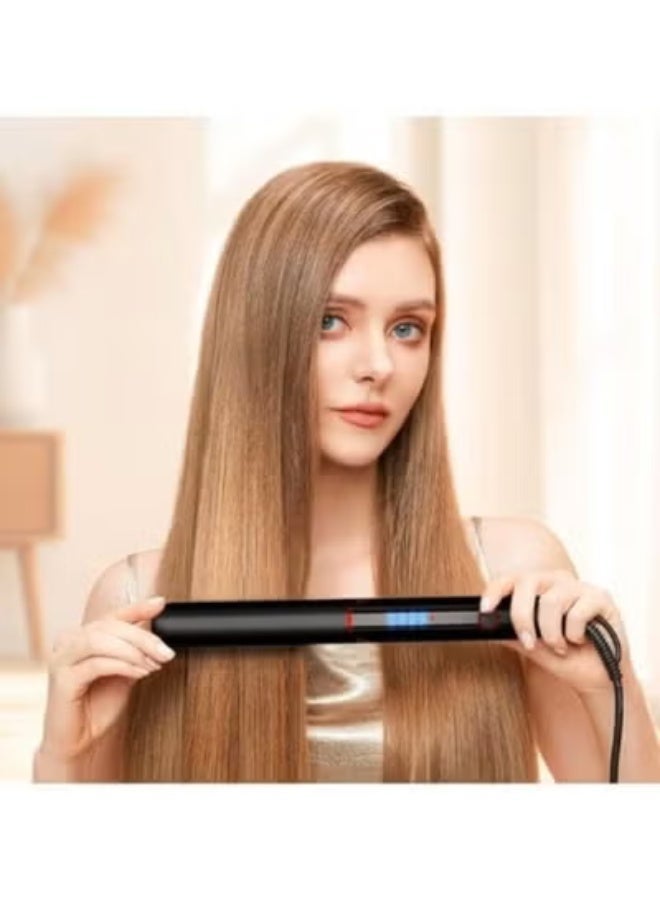 VOGMAX Hair Straightener and Curler 2 in 1 Ceramic Flat Iron with 6 Heat Settings Adjustable Temperature and Heats Up Fast - Image 4